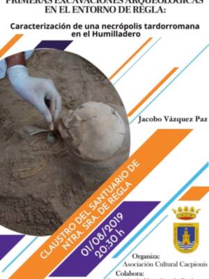 Una conferencia del arqueólogo Jacobo Vázquez informará mañana en profundidad sobre la necrópolis tardorromana del Humilladero