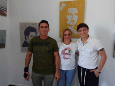 ‘Arteterapia’, las creaciones en familia de Jaime Rodríguez, Cristina Hall y Diego Hall se muestras en el Castillo