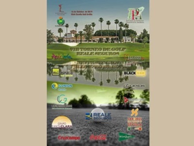 Rincón, José González, “Pirri”, “Santillana”, Esteban, San José y Salguero en el Torneo REALE de golf