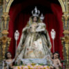 La Virgen del Monte volvió a su ermita, tras pasar vario meses en Cazalla para sus cultos y oraciones.