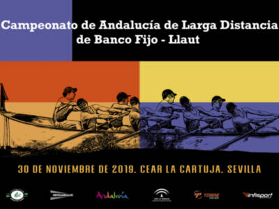 El Campeonato de Andalucía de larga distancia de remo en banco fijo llaut hace escala en Sevilla