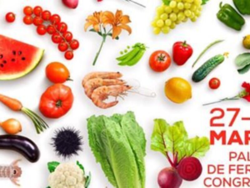 Feria de frutas y verduras en Palacio, del 27 al 29 de marzo.