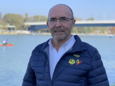 Pedro Pablo Barrios, candidato a la presidencia de la Real Federación Española de Piragüismo