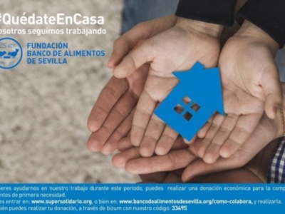 Fundación Caja Rural del Sur respalda al Banco  de Alimentos de Sevilla para atender a familias  afectadas por las consecuencias del Covid-19