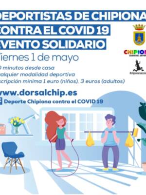 El deporte chipionero organiza una cita deportiva para recaudar fondos destinados a material para mascarillas y caretas protectoras