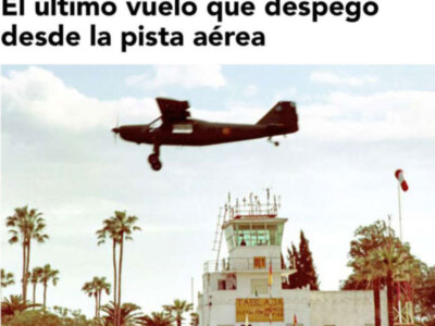 El último vuelo en Tablada. 31-03-1990