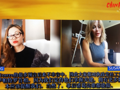 Veline Ong entrevista a Susana Griso.