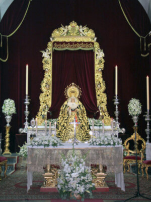  Misa Estacional por el XXIV Aniversario de la Coronación de la Virgen de Los Dolores de Alcalá del Río   