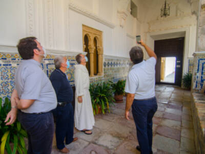 Chipiona recibe a los técnicos del obispado de la diócesis Jerez Asidonia para la creación de la ruta de turismo monumental