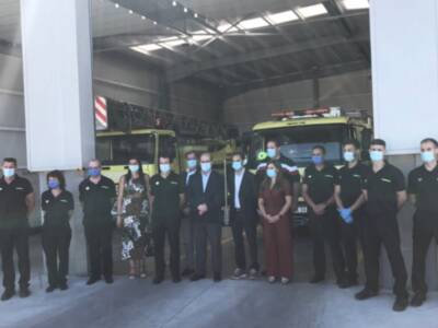 Inaugurado el Parque de Bomberos de Sanlúcar con todos los medios necesarios para un servicio comarcal destinado a 95.000 personas