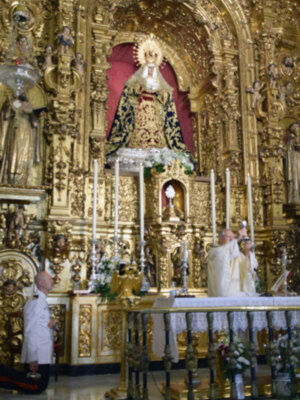 Misa a la Virgen del Carmen, patrona de la gente de la Mar