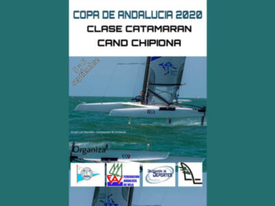 La regatas vuelven a Chipiona este fin de semana con la Copa Andalucía de Catamarán 2020