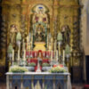 Altar y cultos de Novena a San Gregorio de Osset, en Alcalá del Río.