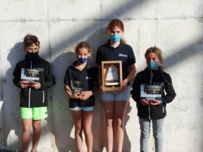 Éxito del Club Náutico en el Provincial de Sevilla y Cádiz clase Optimist