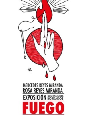 La sala de Espacio Vacío ofrece desde hoy la muestra conjunta ‘Fuego’, de Mercedes y Rosa Reyes Miranda 