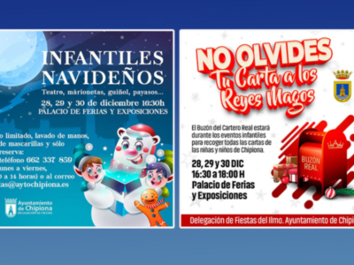 Fiestas organiza actividades infantiles navideñas y habilita un buzón para depositar las cartas a sus majestades Los Reyes Magos de Oriente