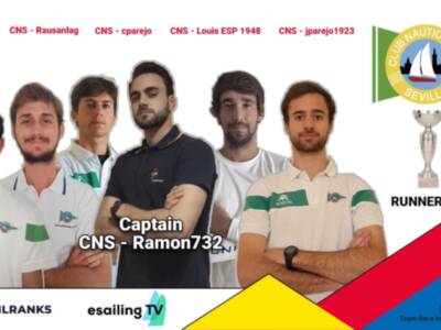 El Club Náutico Sevilla, subcampeón de la ISPO Munich Team Race Invitationals de eSailing