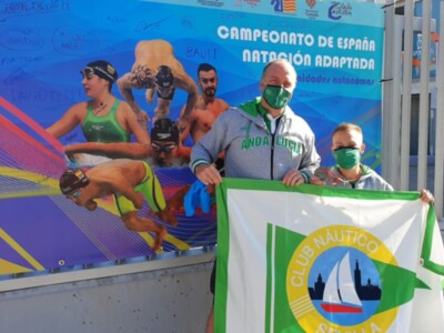 El Náutico, al podio con Andalucía en el Campeonato de España absoluto por autonomías de natación adaptada