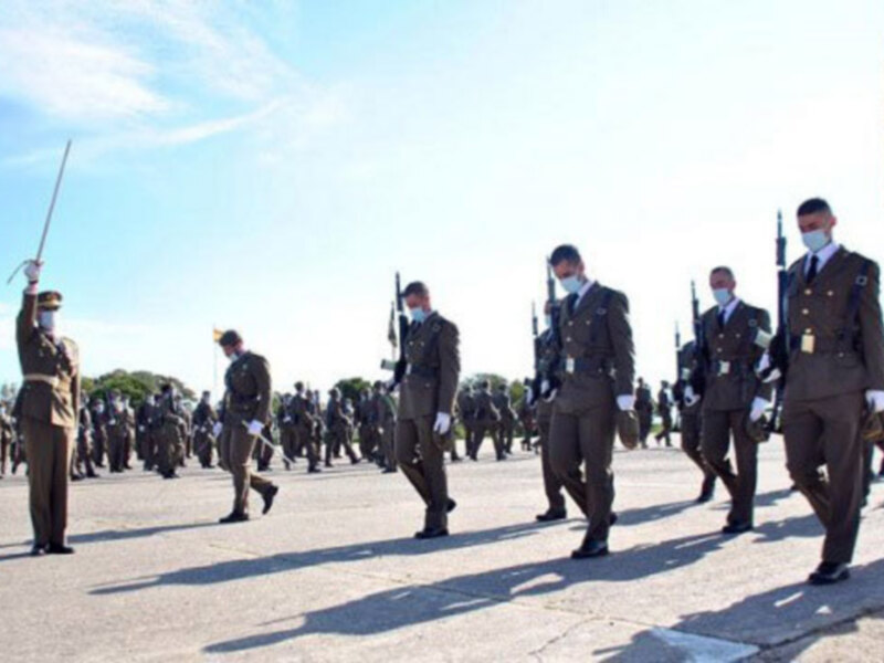En el  acuartelamiento de “Camposoto” juraron Bandera 425 aspirante a militares Profesional