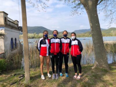 11 medallas para el remo sevillano en el Open de primavera sub23 y juvenil