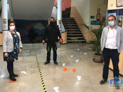Educación y Sanidad realizan actuaciones de control de plagas en los centros educativos de Chipiona de competencia municipal