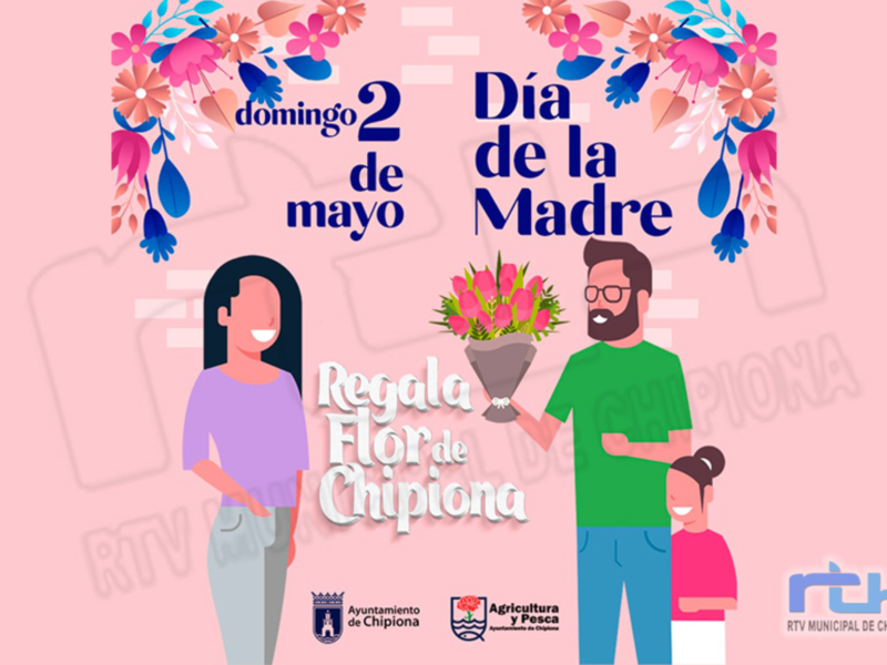 Día de la Madre, 2 de mayo. Regala una flor para celebrar a tu mamá. #DíaDeLaMadre #RegalaUnaFlor #Chipiona
