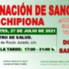 Donación colectiva de sangre martes 27 de julio en Chipiona, nueva oportunidad ahora que bajan las reservas