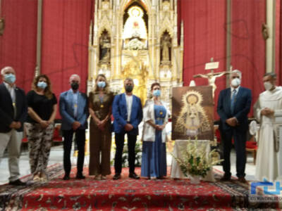 Un cartel del sanluqueño Ignacio Galo anuncia este año las Fiestas Patronales de Nuestra Señora de Regla 