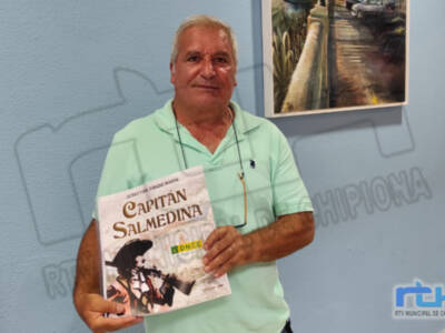 La novela ‘Capitán Salmedina’ de Sebastián Tirado ya cuenta con  versiones en sistema Braille y audiolibro 