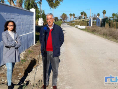 Luis Mario Aparcero anuncia que las obras de arreglo del camino de la Reyerta se encuentran en fase contratación