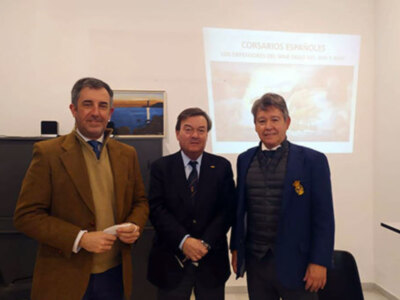 La Delegación de Sevilla de la Real Liga Naval Española (RLNE), celebró la Conferencia titulada “Cosarios españoles, defensores de Mar”