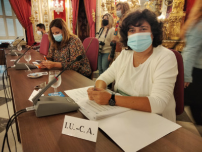 IU lleva a Diputación el “rechazo preventivo” a la instalación del parque eólico frente a las costas de Cádiz y Rota
