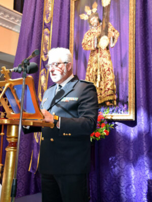 En la casa Hermandad de la Inmaculada Concepción se celebró el II pregón de los armaos del Gran Poder de Castilleja de la Cuesta