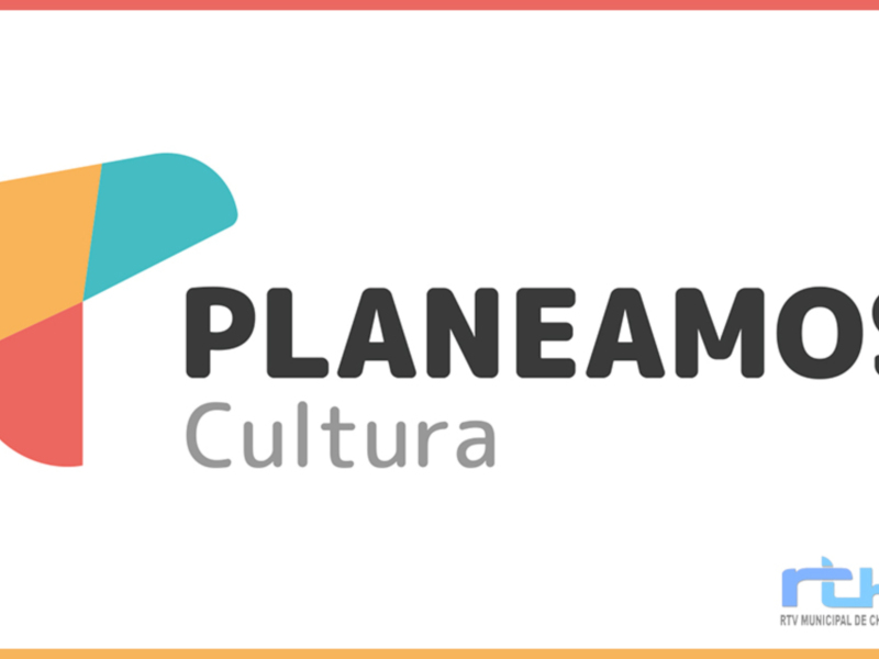 Logotipo de RTV Municipal de Chipiona, enfocado en la cultura.