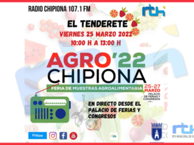 Radio Chipiona emitirá el viernes un programa especial desde   Agrochipiona coincidiendo con la jornada inaugural de la feria