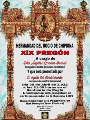 Ángeles Lorenzo, una histórica de la Hermandad chipionera, pregonará el 30 de abril el Rocío 2022