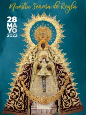 Cartel de La procesión extraordinaria de la Virgen de Regla este sábado 28 de mayo