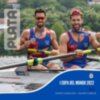 Doble podio andaluz en la Copa del Mundo de remo de Belgrado
