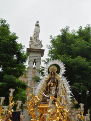 Procesión fluvial Virgen del Carmen de Calatrava,