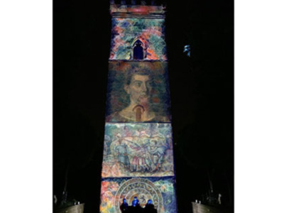 La renovada Torre de Don Fadrique acoge un espectáculo de mapping sobre las Cantigas de Alfonso X