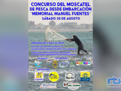 El Concurso del Moscatel de pesca desde embarcación del CAND será también ‘Memorial Manuel Fuentes’ 
