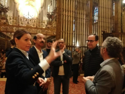 Llega a Sevilla en visita oficial una delegación de los Emiratos Árabes Unidos.