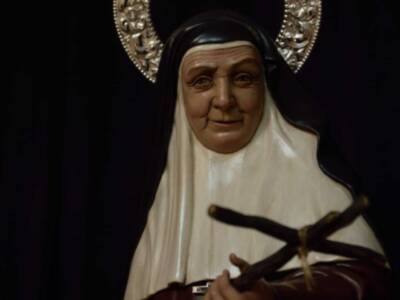 ISRAEL REDONDO LLEVA a SEVILLA ESTE UNA NUEVA TALLA DE SANTA ANGELA DE LA CRUZ