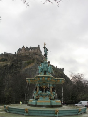 Decorativa Fuente de Ross en Edimburgo