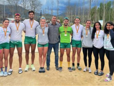 Ocho medallas para el Náutico en el Open de primavera de remo