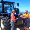 María Naval se congratula por la renovación de las banderas azules para Chipiona y anuncia la llegada de un nuevo tractor para las playas 