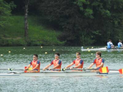 A un paso de la medalla en el Europeo juvenil de remo