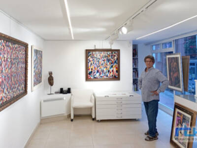 Ayer se inauguraba en el País Vasco una exposición en homenaje al artista chipionero Diego Montalbán