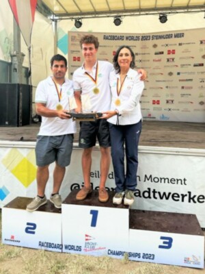 Triple corona para el Náutico Sevilla en el Mundial de la clase Raceboard