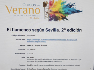 El Flamenco según Sevilla 2ª parte.